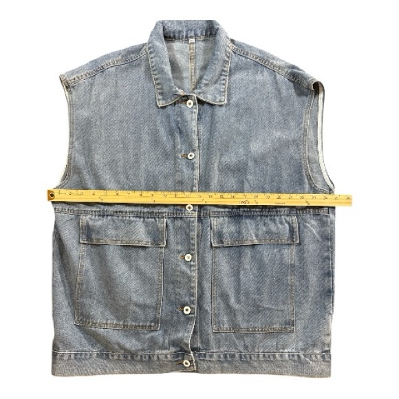 Light Blue Denim Jacket‎ Size XXL - Picture 5 of 8